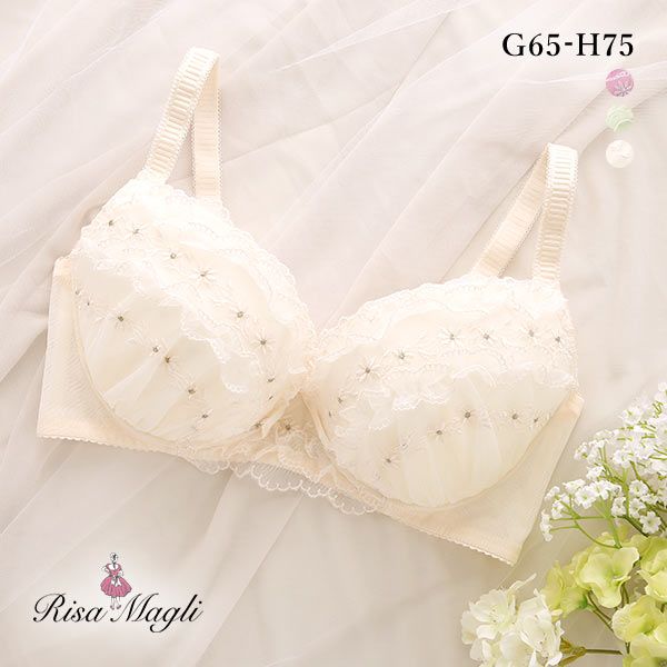リサマリ Risa Magli ラーラ ブラジャー GH 大きいサイズ 単品