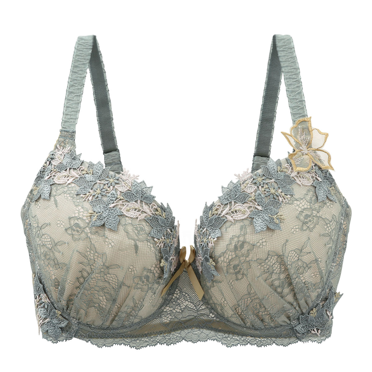 リサマリ Risa Magli レーヌ Reine エレーナ ブラジャー GH 単品(KH-カーキ-G65)