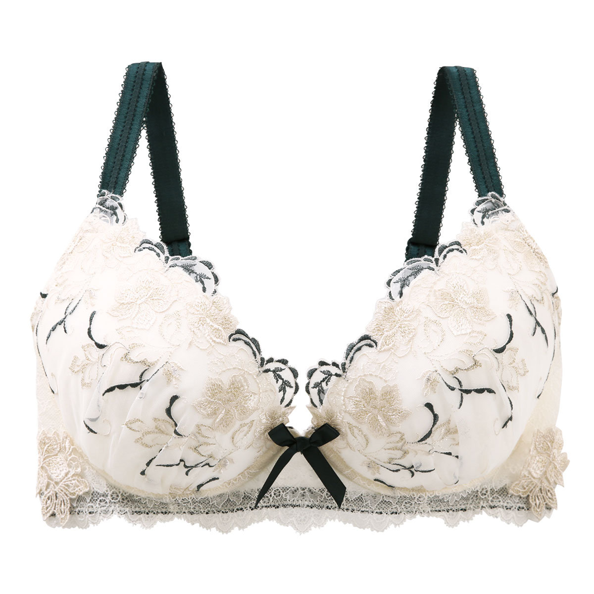 リサマリ Risa Magli マリカ 3/4カップ ブラジャー GH 単品(IV-アイボリー-G65)