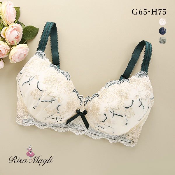 リサマリ Risa Magli マリカ 3/4カップ ブラジャー GH 単品