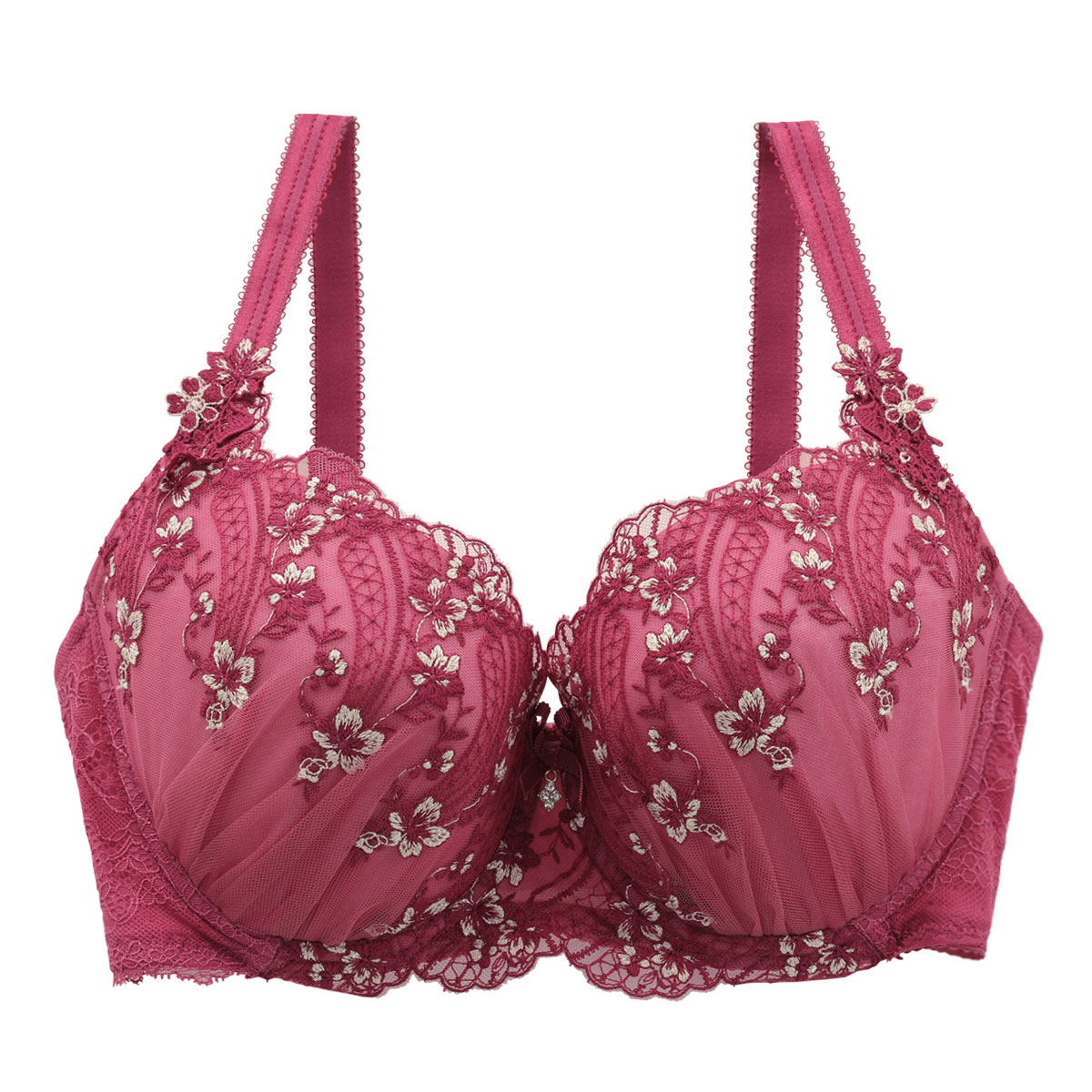 リサマリ Risa Magli レーヌ Reine フェリシテ ブラジャー GHI 単品(RO-ローズ-G65)