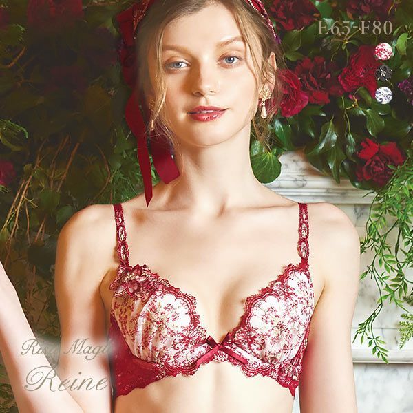 リサマリ Risa Magli レーヌ Reine ファビエンヌ 3/4カップ ブラジャー EF 谷間ブラ 単品