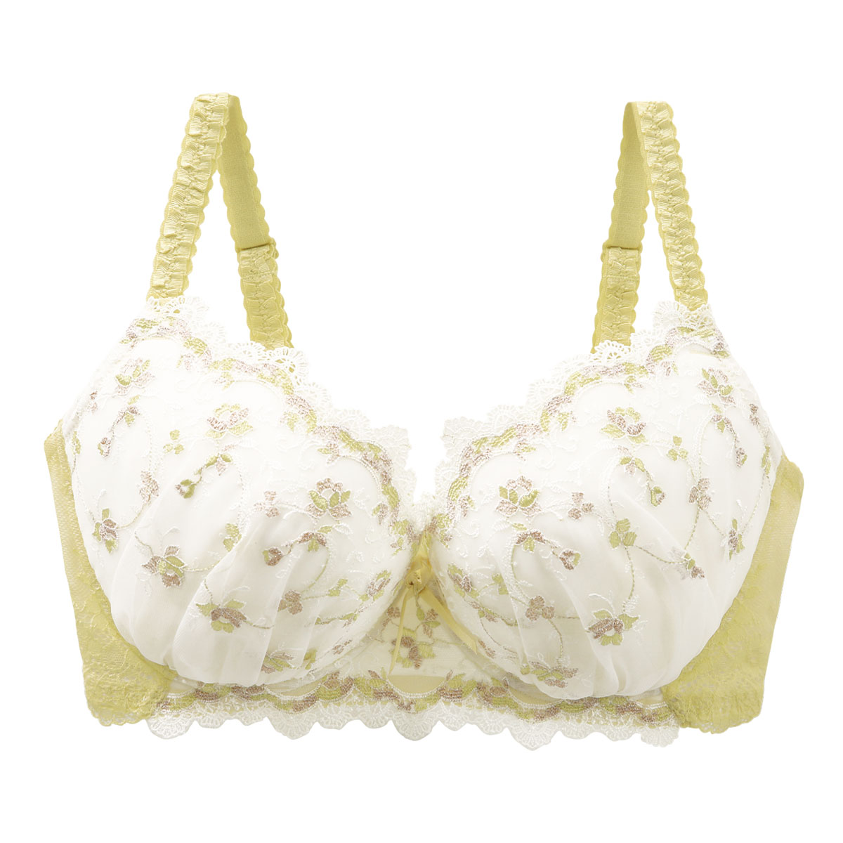 リサマリ Risa Magli アリッサ ブラジャー GHI 単品(YE-イエロー-G65)