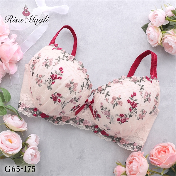 リサマリ エステル ブラジャー グラマーブラ Glamor Bra バストアップタイプ GHI 大きいサイズ Risa Magli