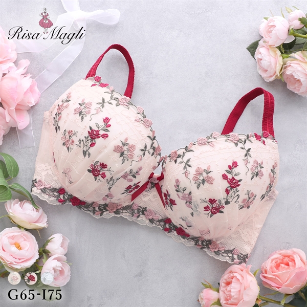 リサマリ エステル ブラジャー グラマーブラ Glamor Bra バストアップタイプ GHI 大きいサイズ Risa Magli