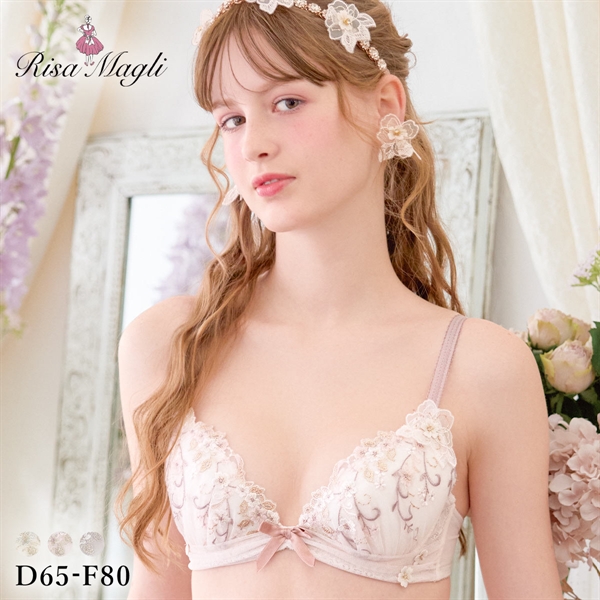 リサマリ ストロ ブラジャー DEF 大きいサイズ リサマリミラクル谷間ブラ Risa Magli
