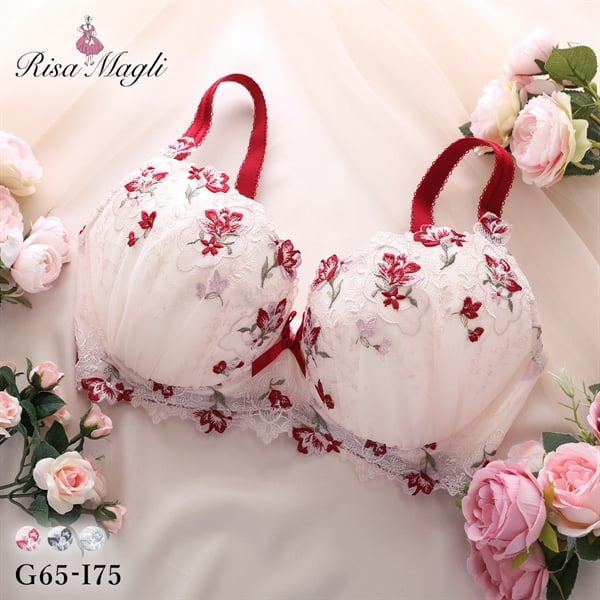 リサマリ アンネリース ブラジャー Glamor Bra バストアップタイプ GHI グラマーブラ 大きいサイズ Risa Magli