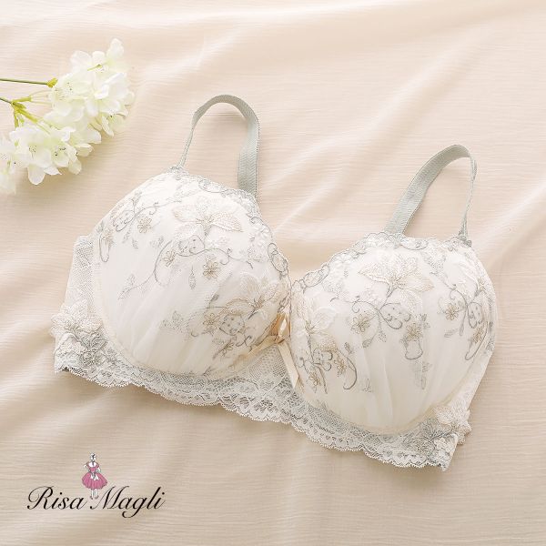 リサマリ Risa Magli フルーリ ブラジャー GHI 大きいサイズ 単品