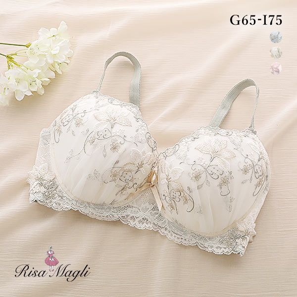 50%OFF リサマリ Risa Magli フルーリ ブラジャー GHI 大きいサイズ 単品 50%OFF リサマリ Risa Magli フルーリ ブラジャー GHI 大きいサイズ 単品