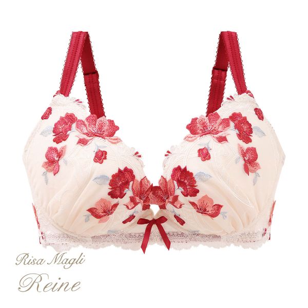 リサマリ Risa Magli レーヌ Reine セレスト 3/4カップ ブラジャー GHI 単品