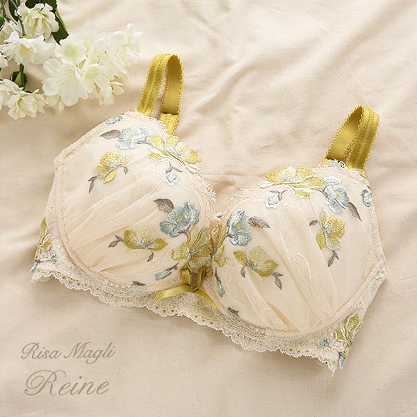 リサマリ Risa Magli レーヌ Reine セレスト 3/4カップ ブラジャー GHI 単品