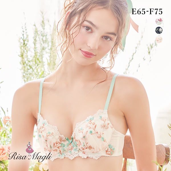リサマリ Risa Magli イレーヌ ブラジャー EF 谷間ブラ 大きいサイズ 単品