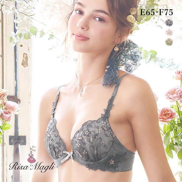 リサマリ Risa Magli ボーナ ブラジャー EF 大きいサイズ リサマリミラクル谷間ブラ 単品
