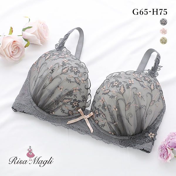 50%OFF リサマリ Risa Magli ボーナ ブラジャー GH グラマーブラ 単品 50%OFF リサマリ Risa Magli ボーナ ブラジャー GH グラマーブラ 単品