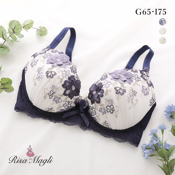 50%OFF リサマリ Risa Magli アイヴィー ブラジャー GHI 大きいサイズ 単品 50%OFF リサマリ Risa Magli アイヴィー ブラジャー GHI 大きいサイズ 単品