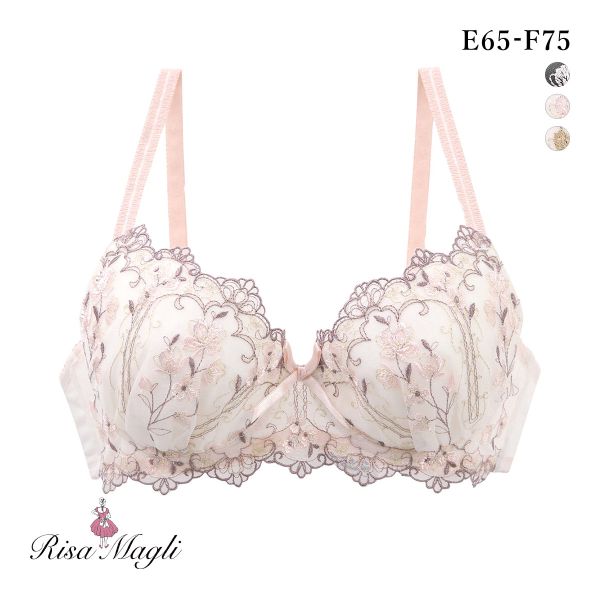 リサマリ Risa Magli カイリー ブラジャー EF 谷間ブラ 大きいサイズ 単品