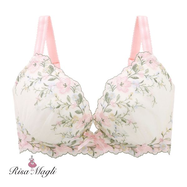 リサマリ Risa Magli シェンナ ブラジャー GHI 大きいサイズ グラマーブラ サイドすっきり 単品