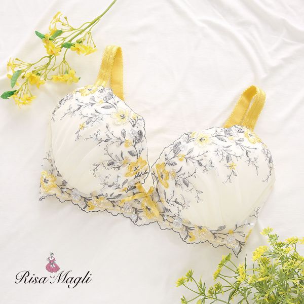 リサマリ Risa Magli シェンナ ブラジャー GHI 大きいサイズ グラマーブラ サイドすっきり 単品