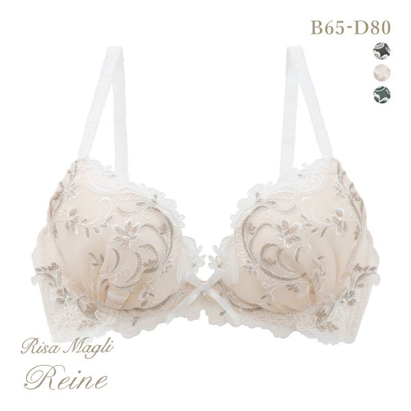 リサマリ レーヌ アンシェラ 3/4カップ ブラジャー BCD 谷間ブラ Risa Magli Reine