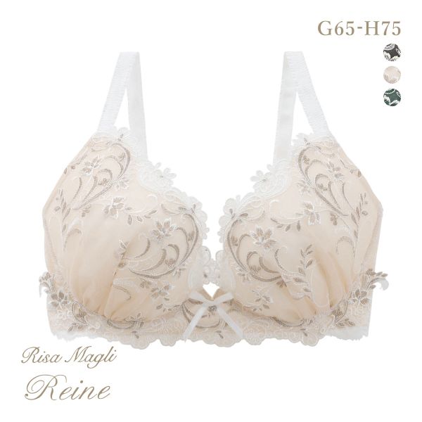 リサマリ レーヌ アンシェラ 3/4カップ ブラジャー GH 大きいサイズ Risa Magli Reine
