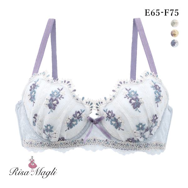 リサマリ シーラ 3/4カップ ブラジャー EF 谷間ブラ 大きいサイズ Risa Magli