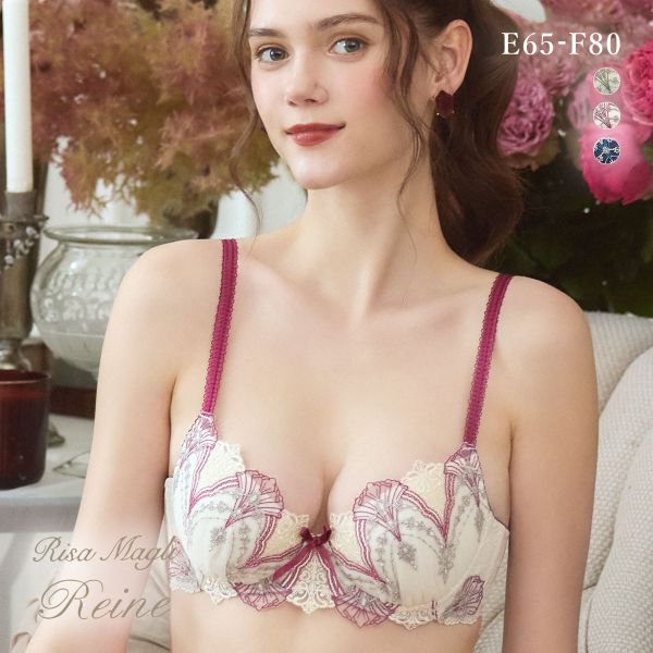 リサマリ レーヌ シェール ブラジャー EF 谷間ブラ Risa Magli Reine