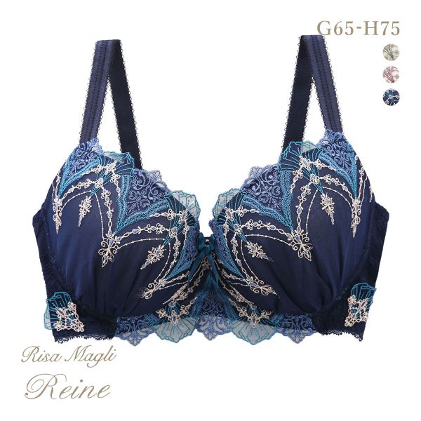 リサマリ レーヌ シェール ブラジャー GH 谷間ブラ Risa Magli Reine