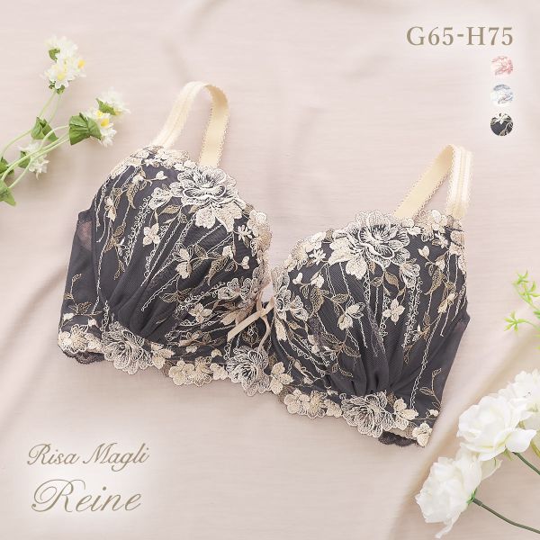 リサマリ レーヌ クラシーナ ブラジャー GH グラマーブラ 大きいサイズ Risa Magli Reine