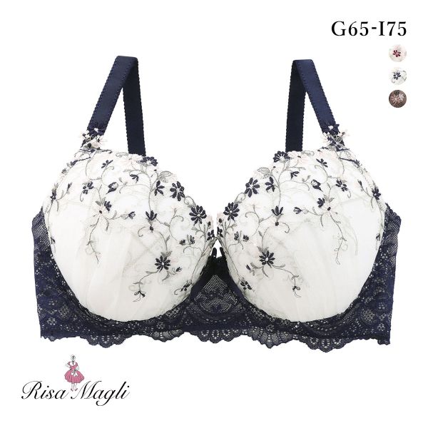 リサマリ Risa Magli ティナ ブラジャー GHI グラマーブラ 大きいサイズ 単品