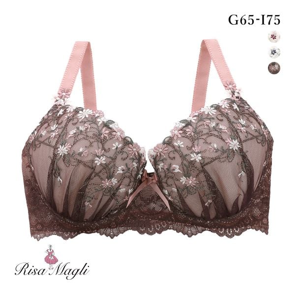 リサマリ Risa Magli ティナ ブラジャー GHI グラマーブラ 大きいサイズ 単品