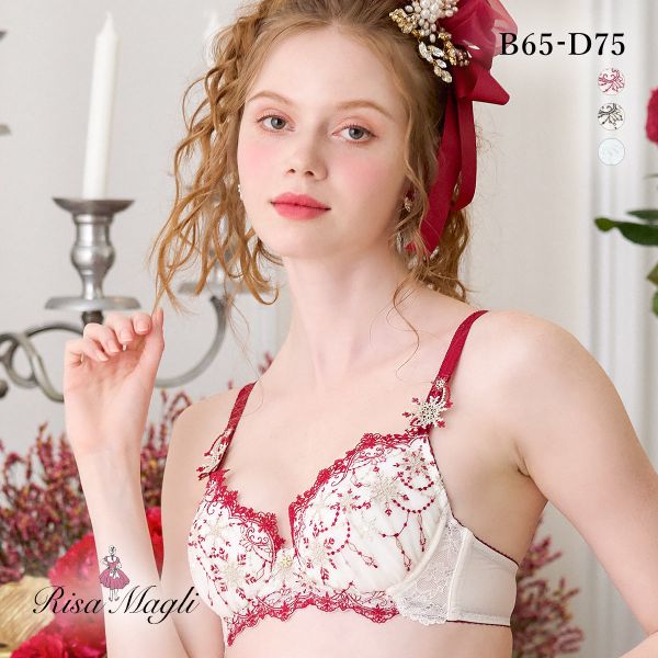 リサマリ グレッタ ブラジャー BCD 谷間ブラ Risa Magli