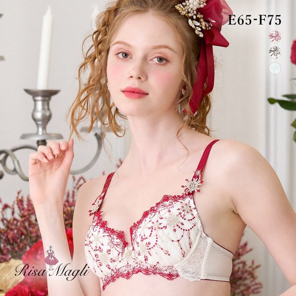 リサマリ グレッタ ブラジャー EF 谷間ブラ 大きいサイズ Risa Magli リサマリ グレッタ ブラジャー EF 谷間ブラ 大きいサイズ Risa Magli