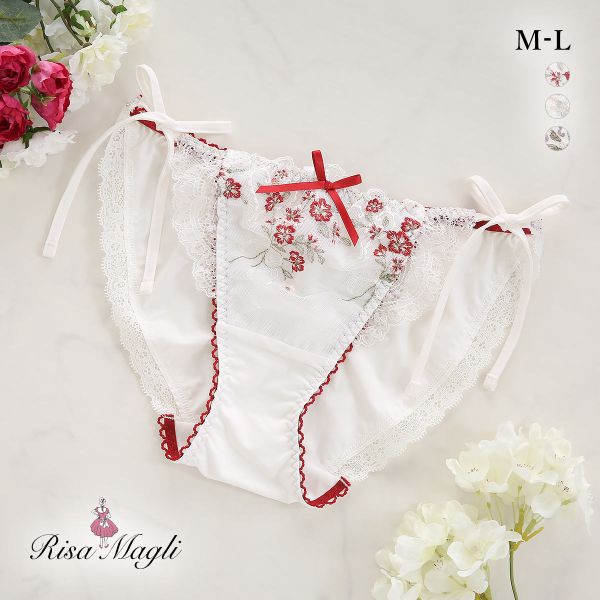 20%OFF【メール便(5)】 リサマリ リア サイドリボンショーツ Risa Magli 20%OFF【メール便(5)】 リサマリ リア サイドリボンショーツ Risa Magli
