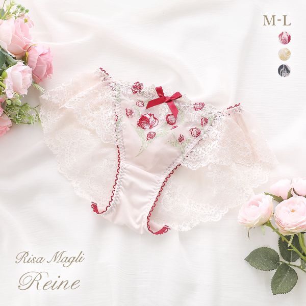 リサマリ レーヌ ラリッサ レースショーツ バックレース Risa Magli Reine