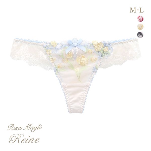 リサマリ レーヌ ラリッサ ショーツ Tバック バックレース タンガ ソング Risa Magli Reine