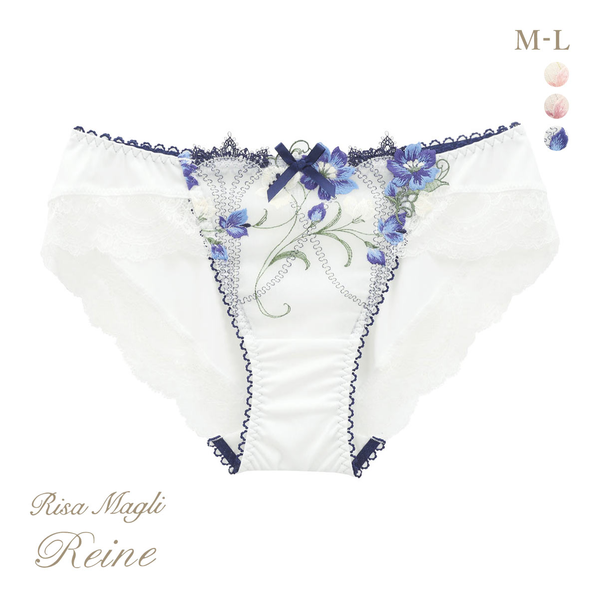 リサマリ レーヌ テリン ショーツ ノーマル Risa Magli Reine(NV-ネイビー-M)