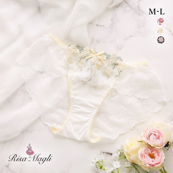 リサマリ ナヨン スタンダード レースショーツ バックレース Risa Magli