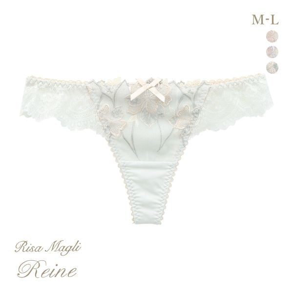 リサマリ レーヌ アデリーノ ショーツ Tバック タンガ ソング バックレース Risa Magli Reine