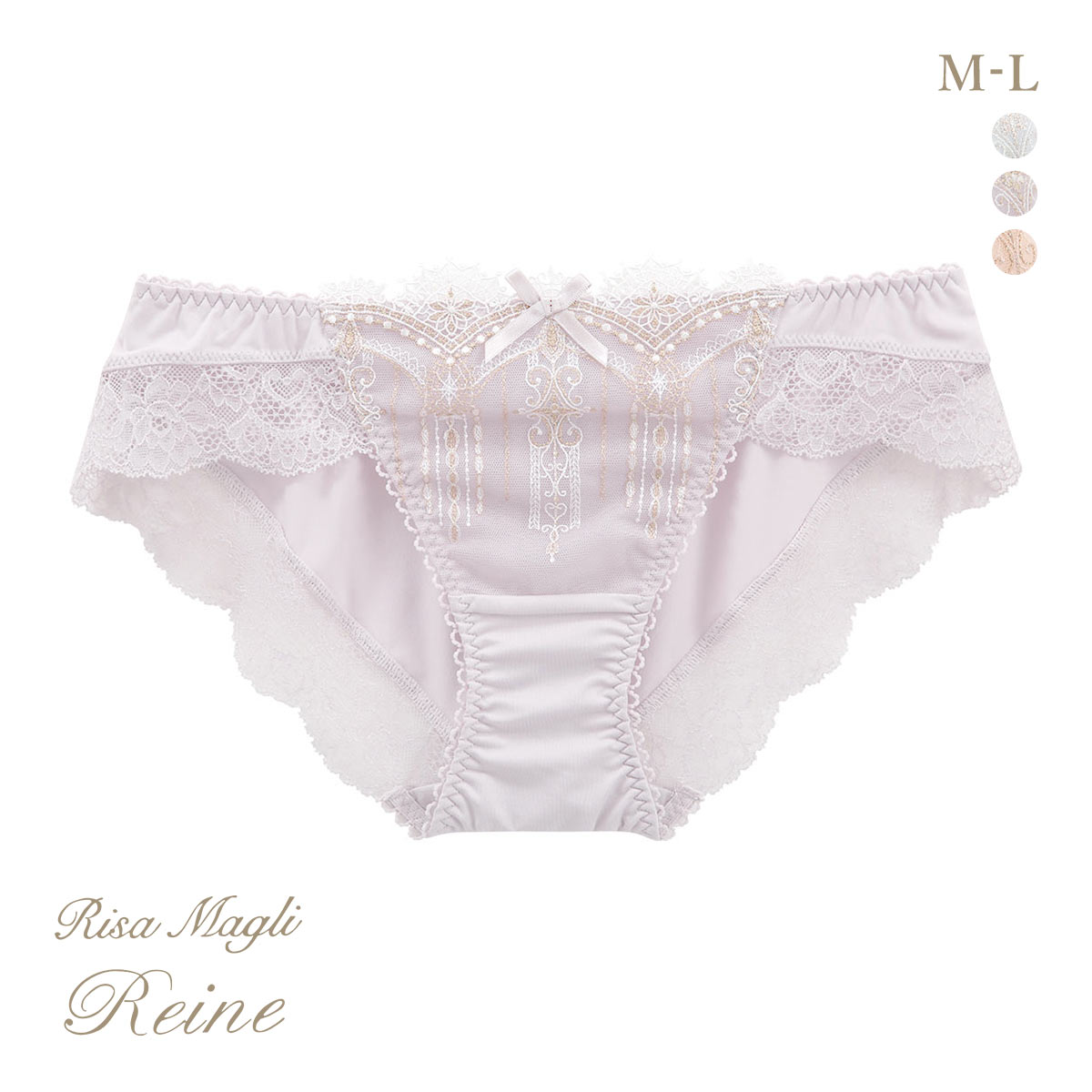 リサマリ レーヌ ターシャ ショーツ ノーマル Risa Magli Reine(GY-グレー-M)