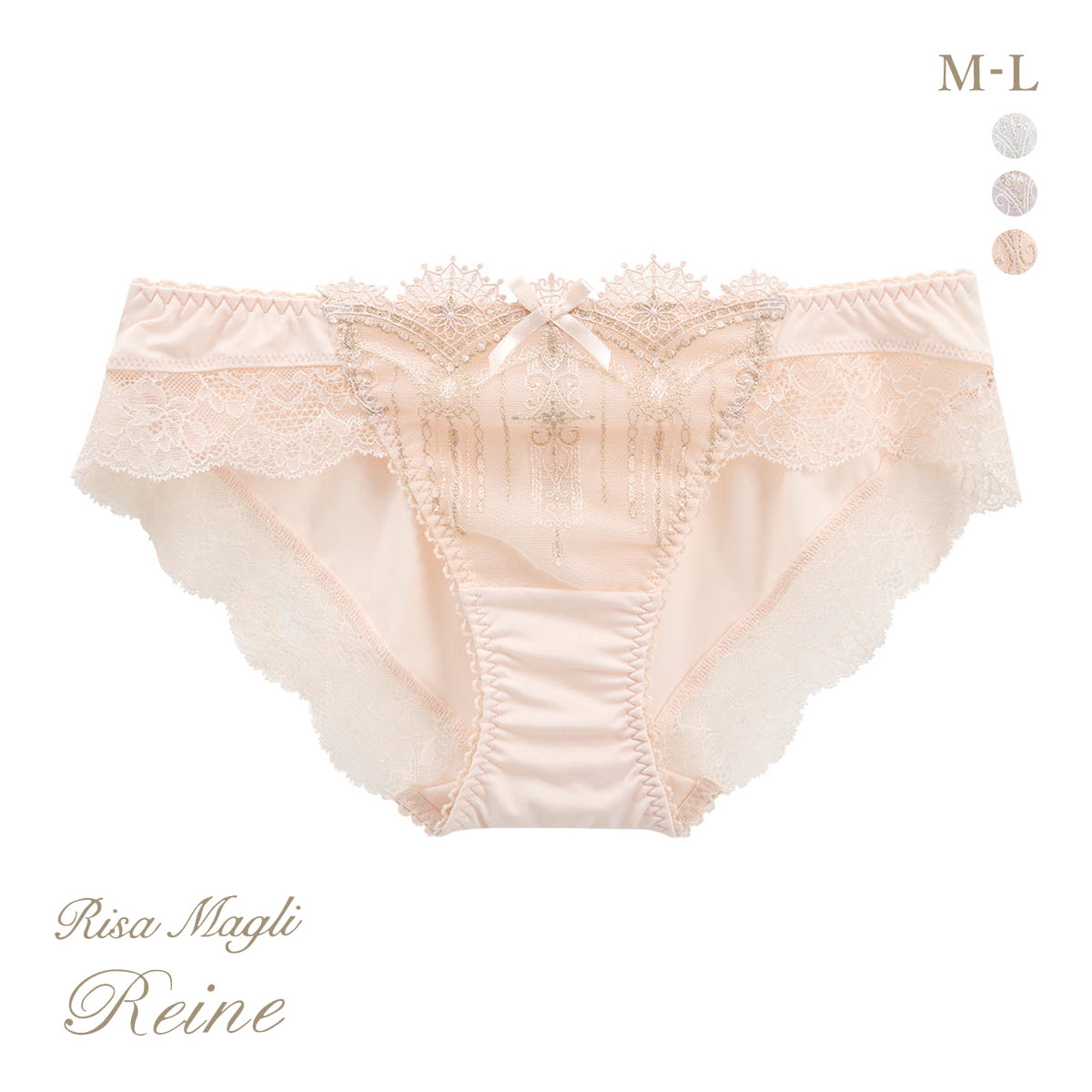リサマリ レーヌ ターシャ ショーツ ノーマル Risa Magli Reine(PI-ピンク-M)