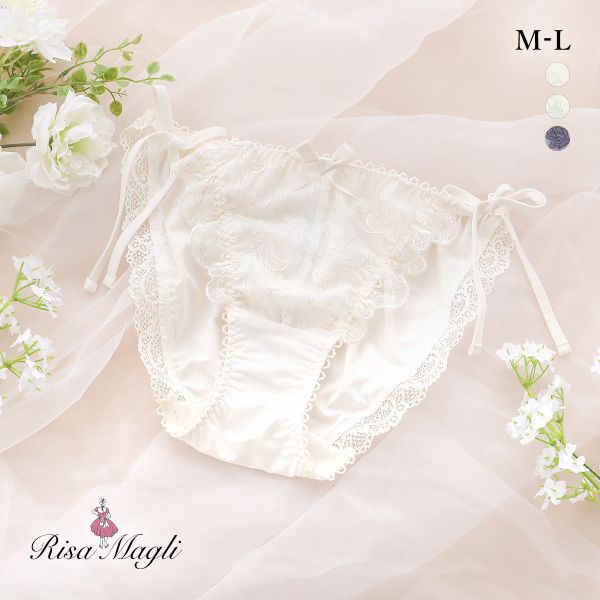 リサマリ イリーナ リボンショーツ サイド紐 ショーツ Risa Magli