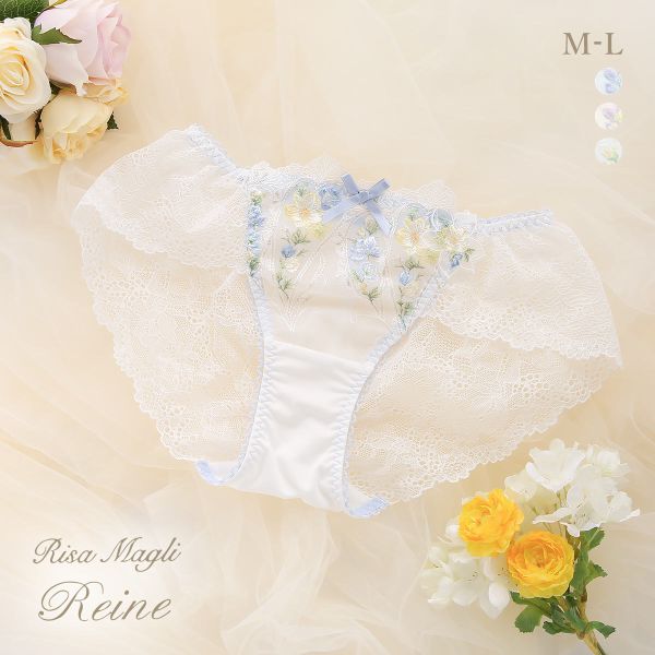 リサマリ レーヌ フロリタ レースショーツ バックレース Risa Magli Reine