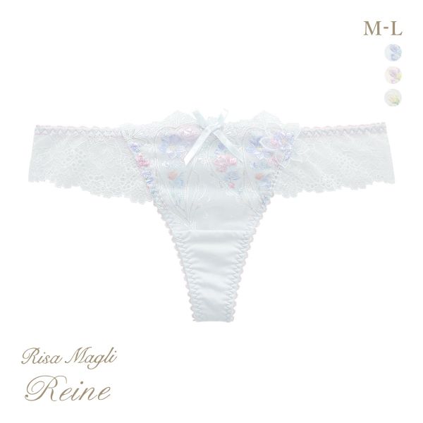 リサマリ レーヌ フロリタ ショーツ Tバック バックレース Risa Magli Reine