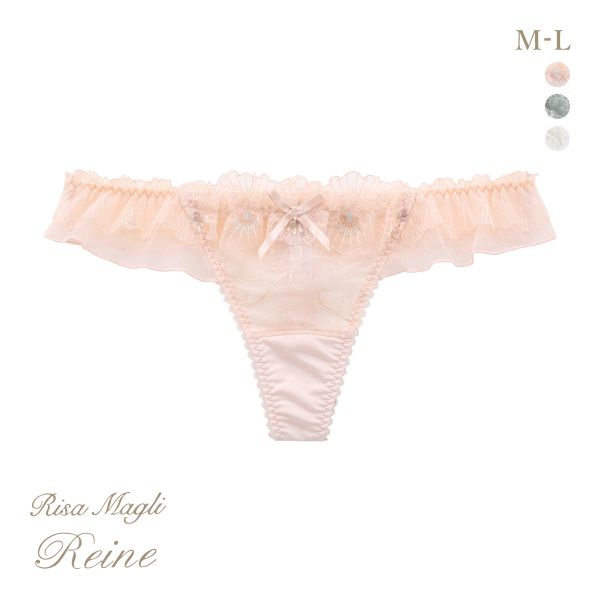 リサマリ レーヌ リタ ショーツ Tバック バックレース タンガ ソング Risa Magli Reine