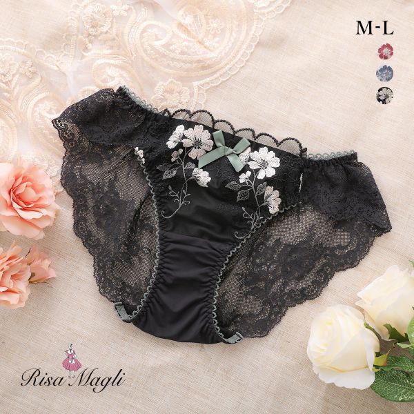 【メール便(4)】 リサマリ プティット レースショーツ ノーマル バックレース Risa Magli 【メール便(4)】 リサマリ プティット レースショーツ ノーマル バックレース Risa Magli