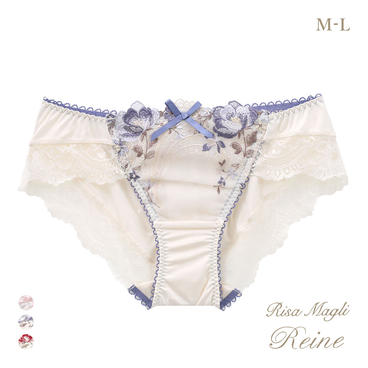 リサマリ レーヌ サリー ノーマル ショーツ Risa Magli Reine(BU-ブルー-M)