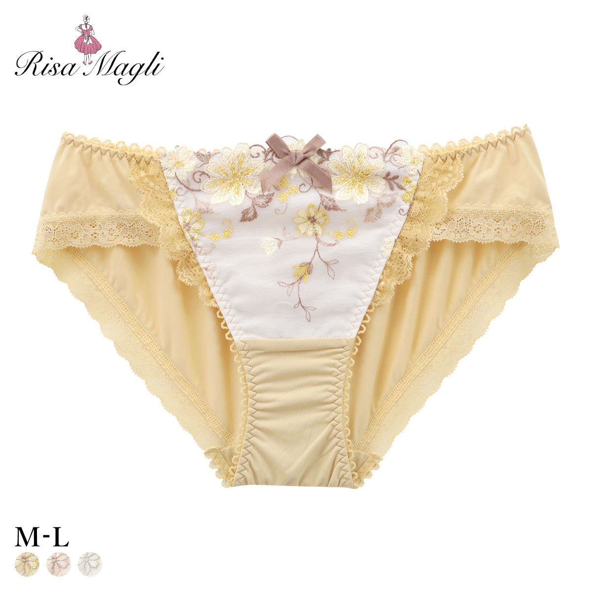 リサマリ ジア ノーマル ショーツ Risa Magli(MUS-マスタード-M)