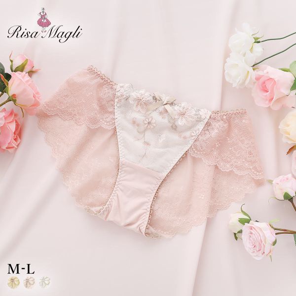 リサマリ ジア レースショーツ バックレース Risa Magli