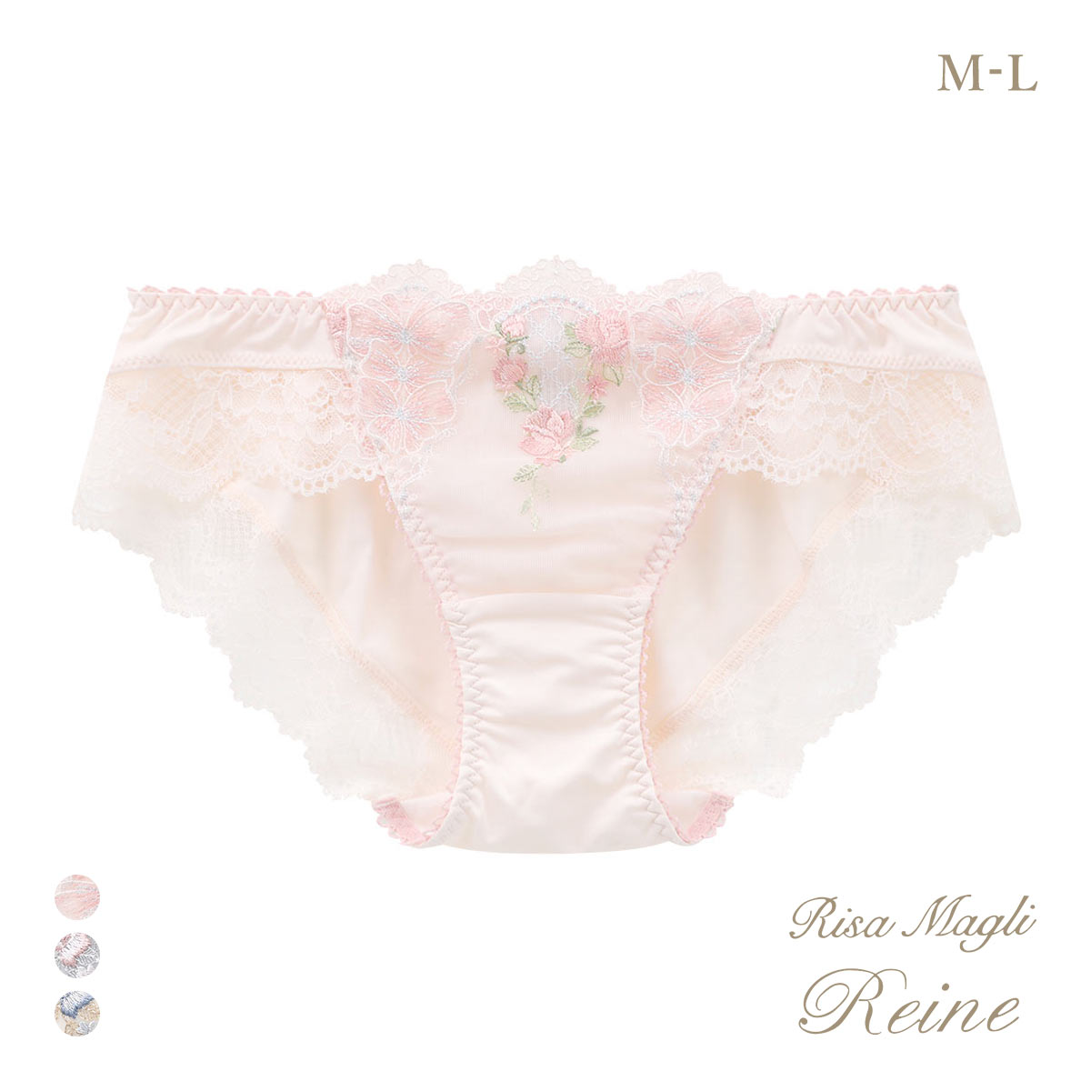 リサマリ レーヌ リピネ ショーツ ノーマル Risa Magli Reine(PI-ピンク-M)