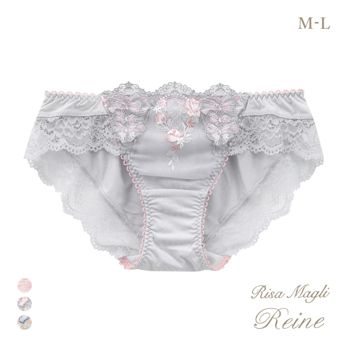 リサマリ レーヌ リピネ ショーツ ノーマル Risa Magli Reine(GY-グレー-M)